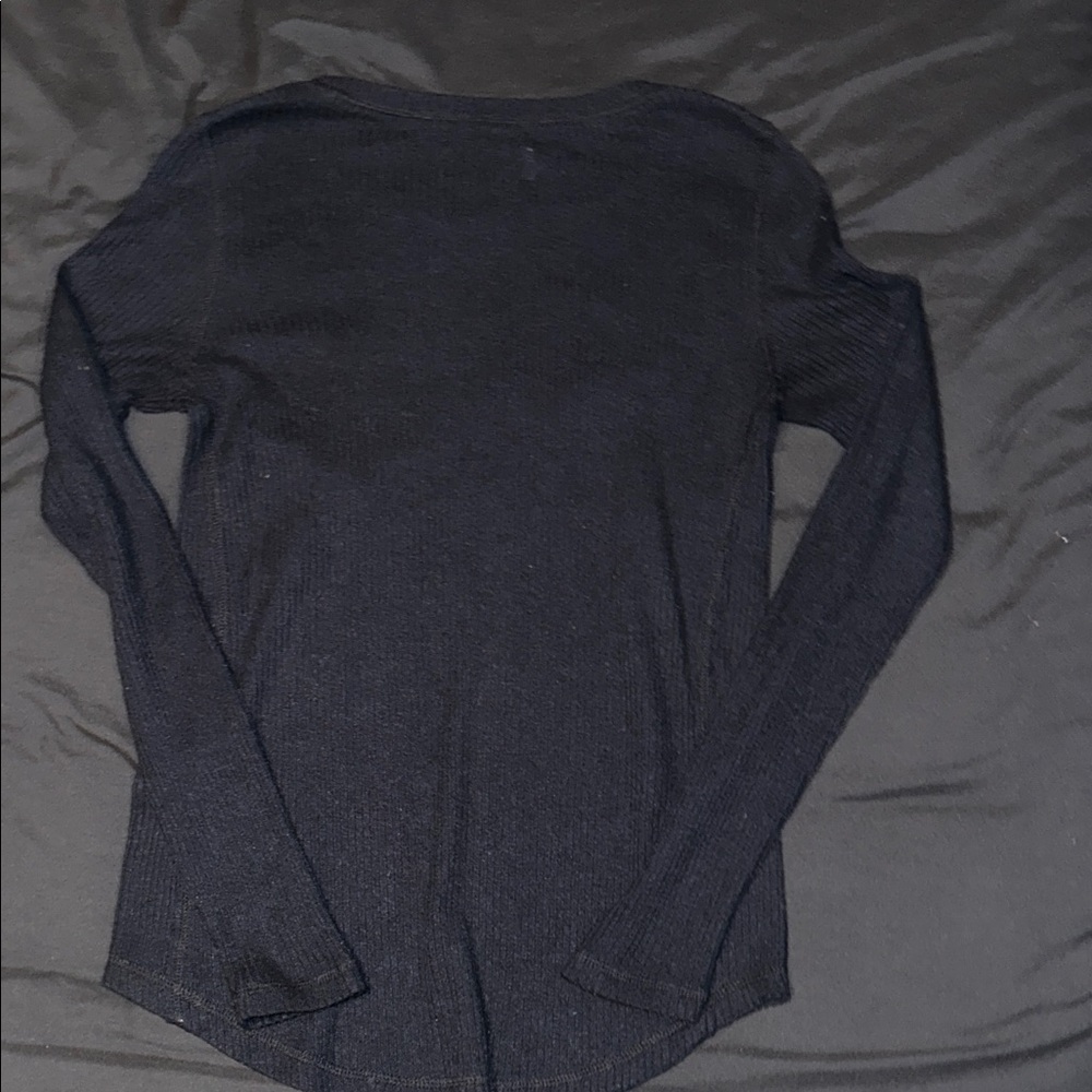 Abercrombie & Fitch Soft A&F Cozy Black Long Sleeve Thermal XS - Picture 3 of 3